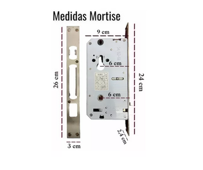 Cerradura Inteligente F1™ + Conexión Tuya